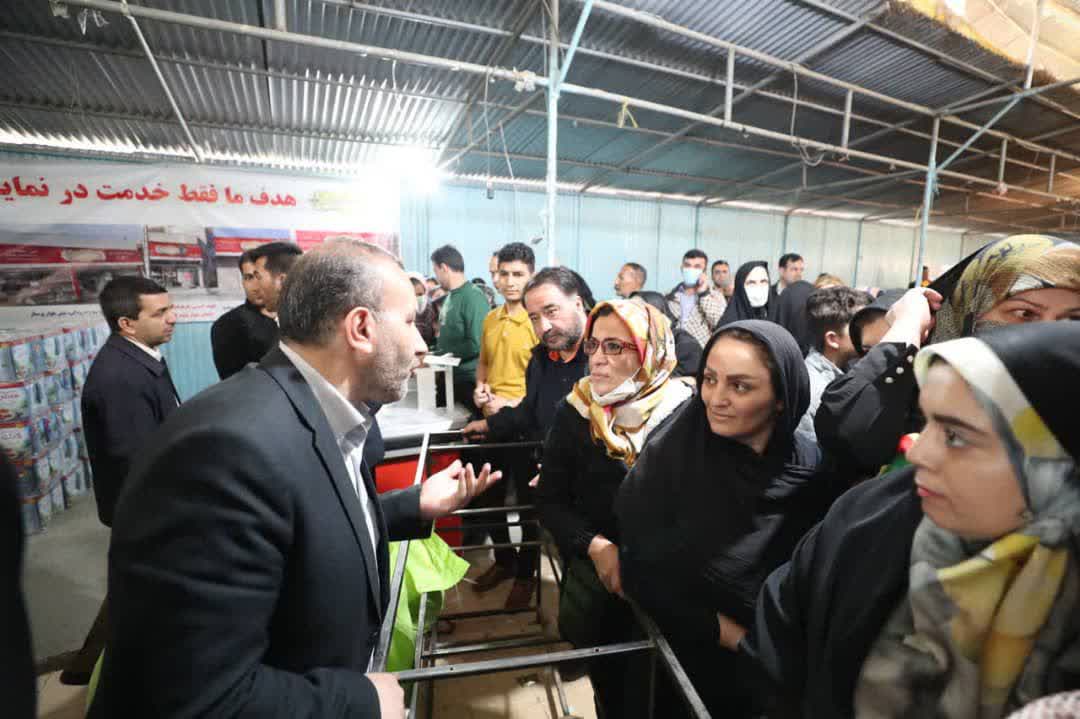 بازدید و نظارت میدانی استاندار کرمانشاه از نمایشگاه فروش بهاره