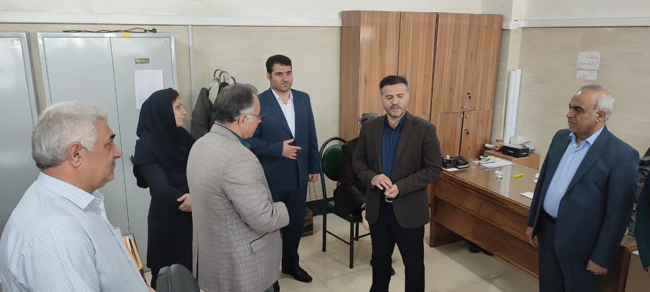 دیدار نوروزی سرپرست شرکت گاز استان کرمانشاه از واحدهای مختلف شرکت گاز