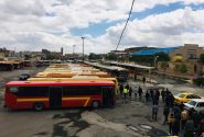 خدمات رسانی سازمان حمل و نقل مسافر شهرداری کرمانشاه در راهپیمایی روز قدس