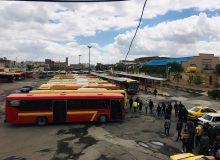 خدمات رسانی سازمان حمل و نقل مسافر شهرداری کرمانشاه در راهپیمایی روز قدس