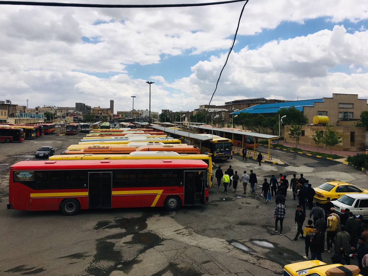 خدمات رسانی سازمان حمل و نقل مسافر شهرداری کرمانشاه در راهپیمایی روز قدس