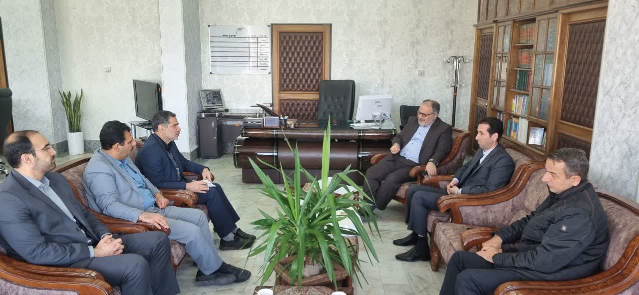 دیدار مدیرعامل شرکت توزیع نیروی برق استان کرمانشاه با رییس کل دادگستری استان