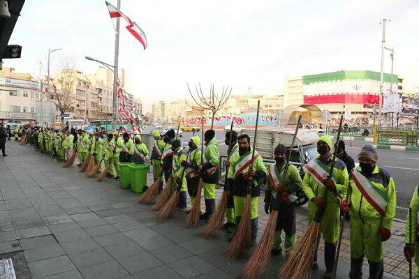 آماده باش ۶۵۰ نیروی شهرداری کرمانشاه همزمان با شروع بارندگی‌ها