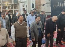 حضور مدیرعامل و مسئولین شرکت گاز استان در مسجد ناصری