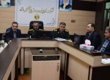 تقدیر از فرماندهان بسیج ادارات در شرکت توزیع نیروی برق استان کرمانشاه