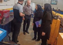 بازدید از آزمایشگاه تست هیدرواستاتیک شهرستان سنقر