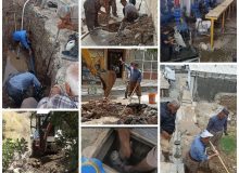 تعویض۹۶ کنتور آب معیوب در جوانرود و روستا‌های تابعه