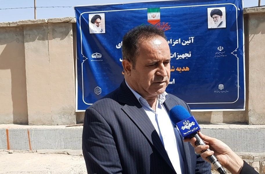 اعزام کاروان تجهیزات آموزشی، ورزشی و هنرستانی به نواحی و مناطق کرمانشاه