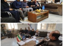 بازدید معاونت خدمات مشترکین و درآمد شرکت آبغا کرمانشاه از امور آبفای دالاهو