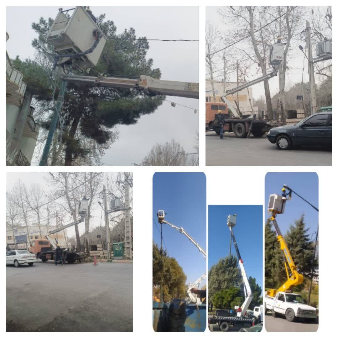 تعدیل ۵۰ درصدی روشنایی معابر شهرهای استان کرمانشاه