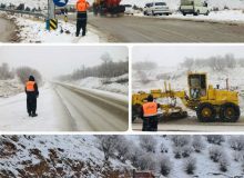 آماده‌باش کامل راهداران در محورهای مواصلاتی استان کرمانشاه