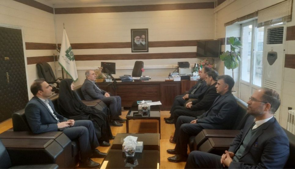 دیدار مدیرکل نوسازی مدارس با مدیرکل امور مالیاتی استان کرمانشاه