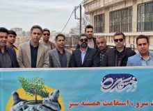 کاشت نهال در خیابان شورا