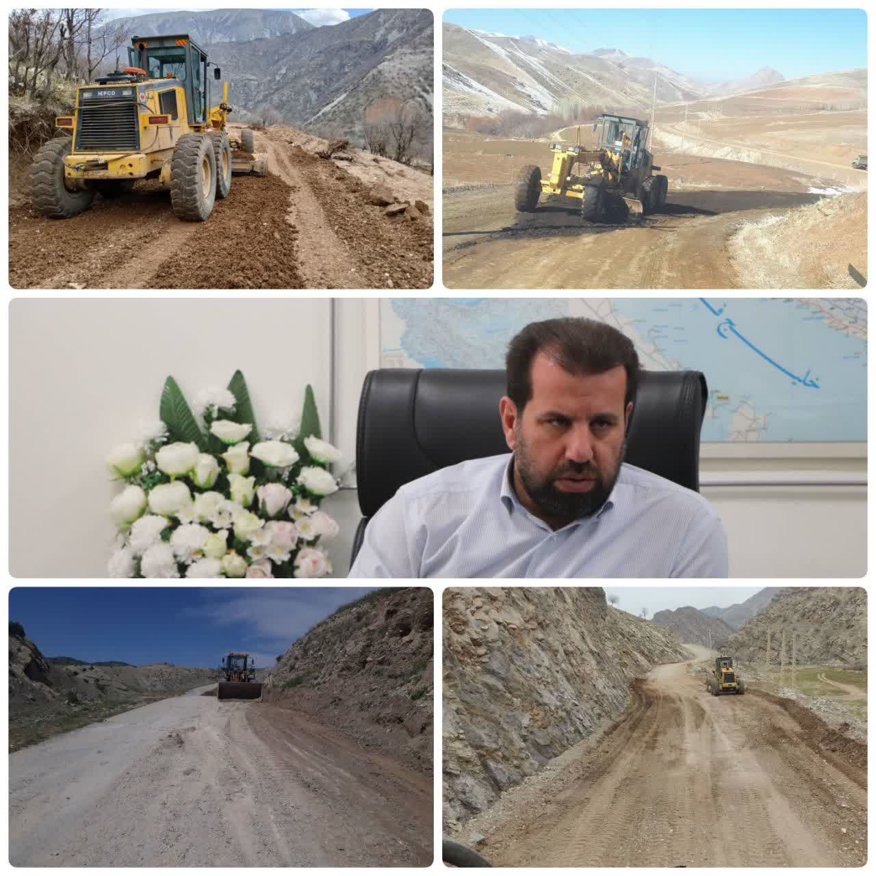 بهرهمندی بیش از ۱ هزار و ۵۰۰ خانوار روستایی کرمانشاه از راه آسفالت