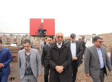 بازدید استاندار کرمانشاه از شهرک صنعتی کنگاور