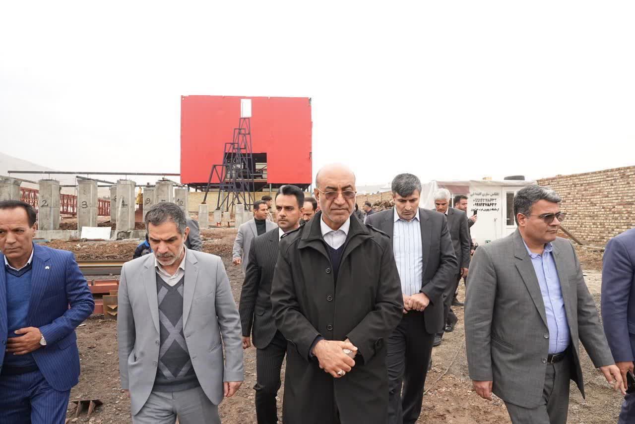 بازدید استاندار کرمانشاه از شهرک صنعتی کنگاور