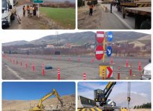 خط‌کشی بیش از ۴ هزار و ۶۵۰ کیلومتر از راه‌های استان کرمانشاه