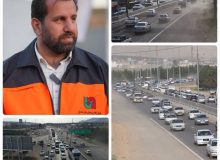 ثبت بیش از ۲.۳ میلیون تردد در محورهای مواصلاتی کرمانشاه در تعطیلات نوروز