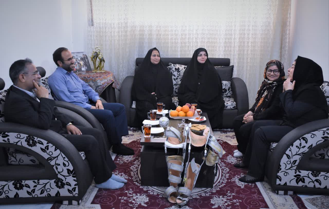 دیدار مدیرکل بهزیستی با مددجویان توانمند