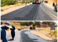 اجرای همزمان بهسازی و روکش آسفالت محورهای مواصلاتی استان با ۱۱ اکیپ فعال