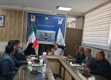 جلسه مدیرکل نوسازی مدارس با فرماندار روانسر