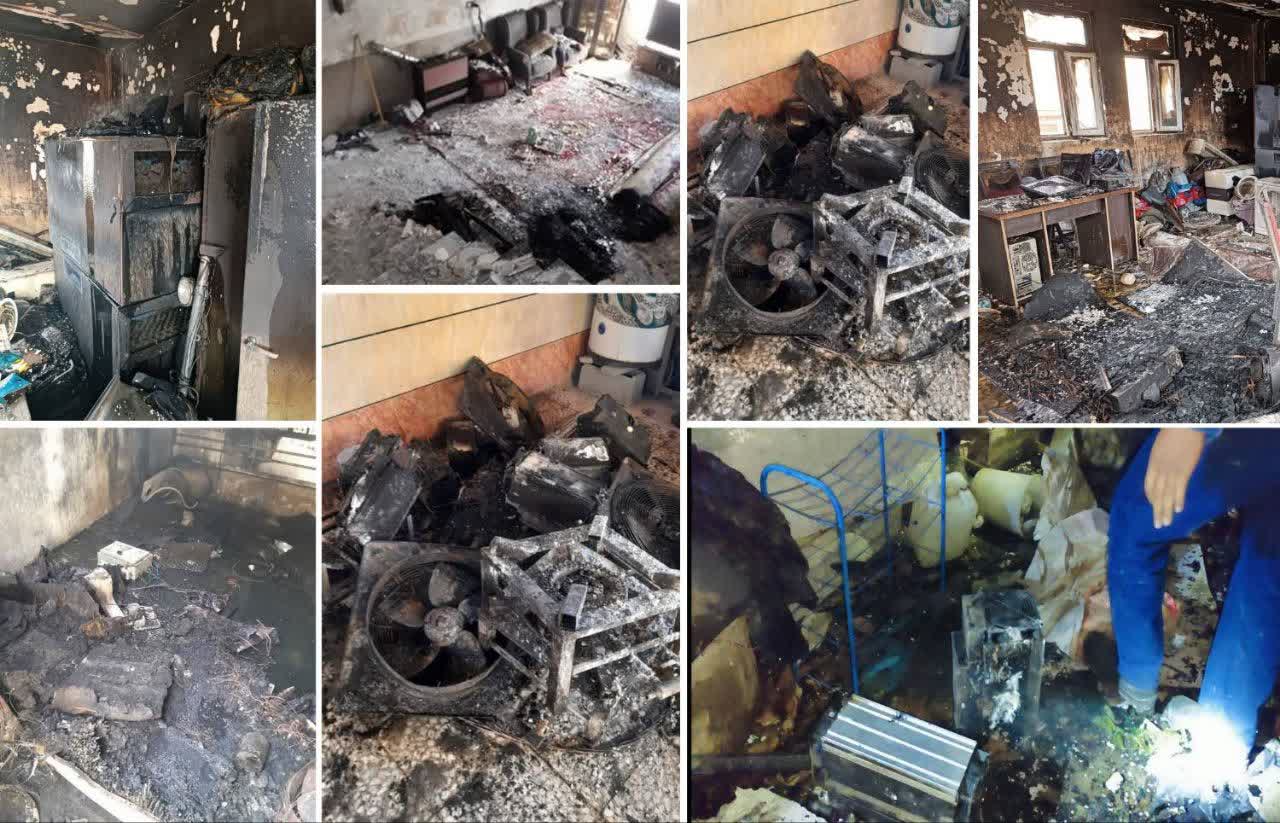 افزایش آتشسوزی در منازل مسکونی به دلیل استفاده از ماینرهای غیرمجاز