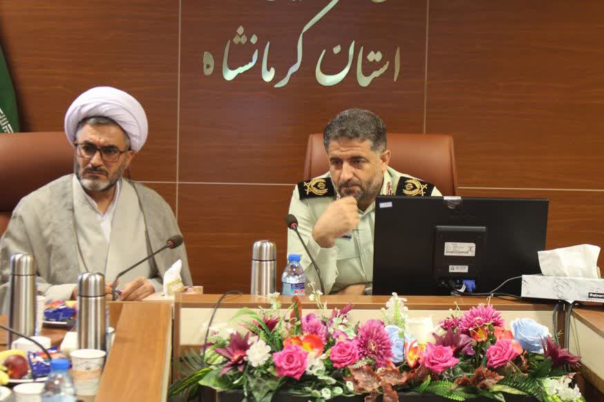 ۲۲۴ تيم پلیس کرمانشاه امنیت زائران اربعين را تامین میکنند