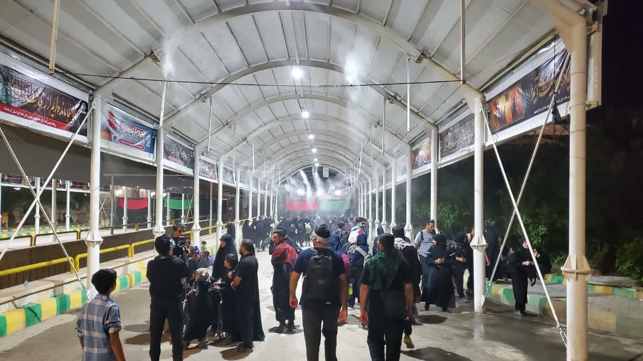 رشد ۳۹ درصدی تردد زائران اربعین از مرز خسروی