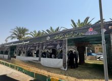 برپایی موکب شرکت گاز استان کرمانشاه در مرز خسروی