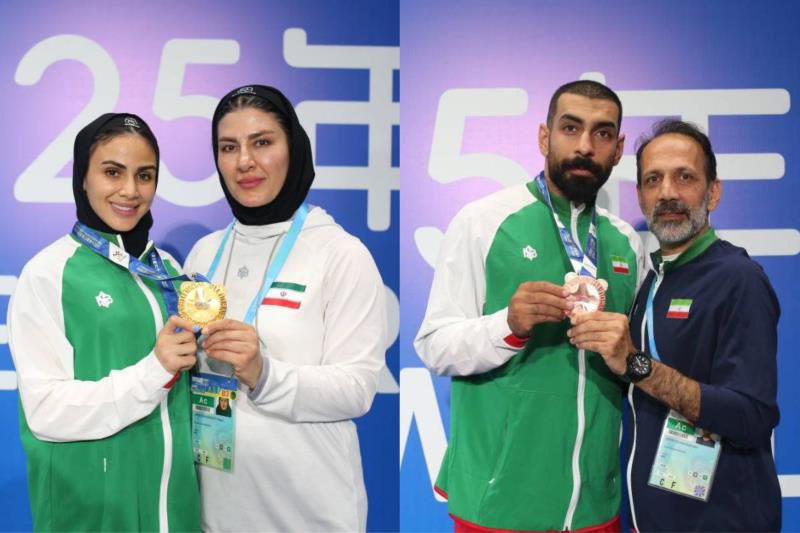 نخستین طلای جهانی تاریخ کاراته بانوان ایران ثبت شد