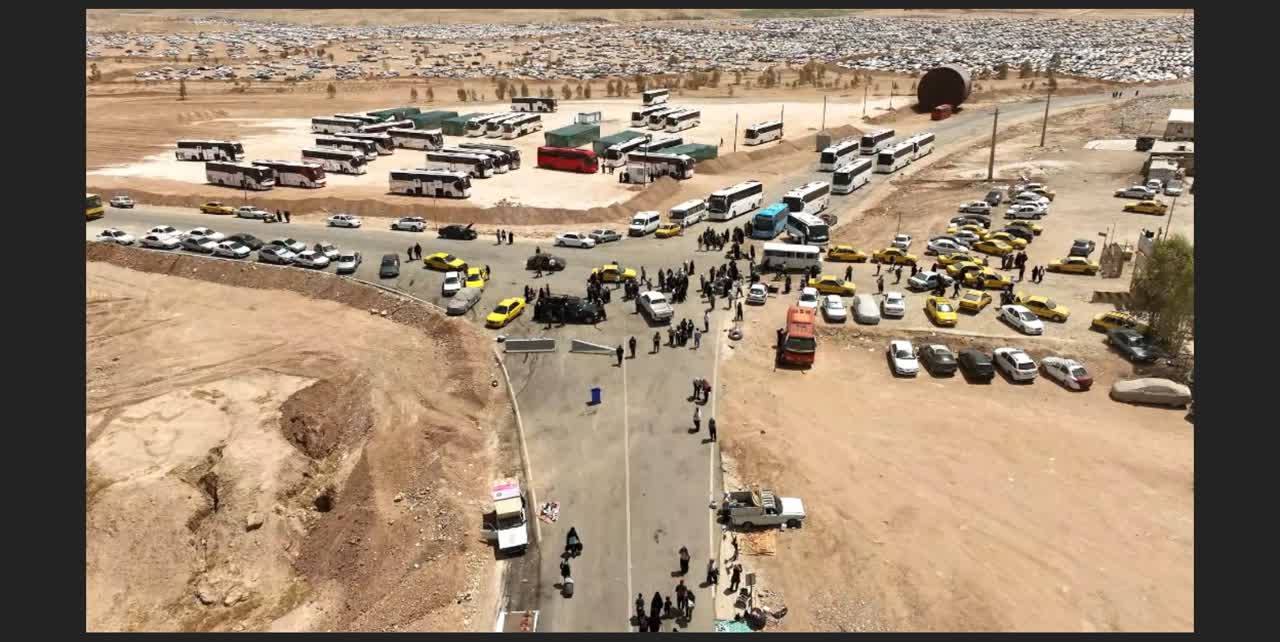 جابجایی ۲۶ هزار زائر اربعین حسینی از مرز خسروی