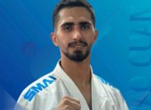 کاراته‌کار کرمانشاهی بر سکوی نایب‌قهرمانی آسیا ایستاد