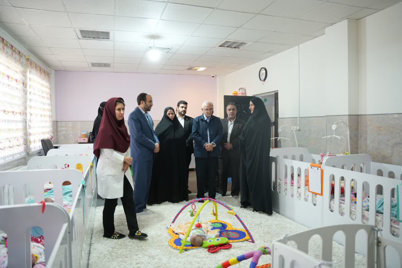 نمره‌ی بالای نماینده مجلس به امکانات شیرخوارگاه معتضدی