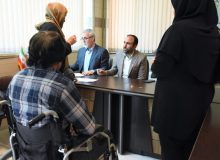 میز ارتباطات مردمی بهزیستی در هفته ملی سالمندان