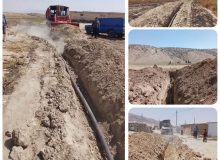 اصلاح و بازسازی ۱۳ کیلومتر از خطوط انتقال آب در روستاهای سرپل‌ذهاب