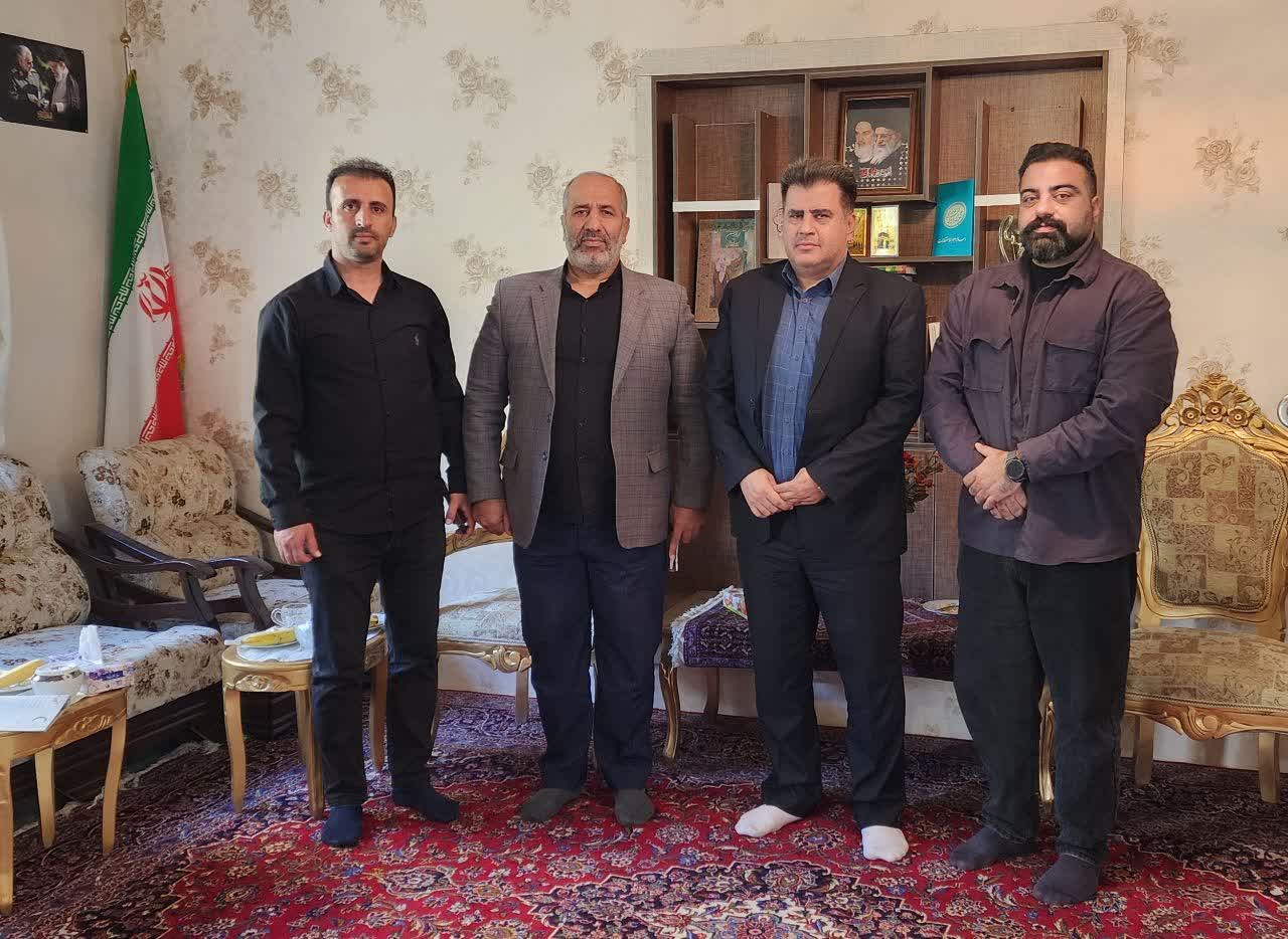 نشست تعاملی مسئول سازمان بسیج ورزشکاران کرمانشاه با فعال رسانه‌ای استان