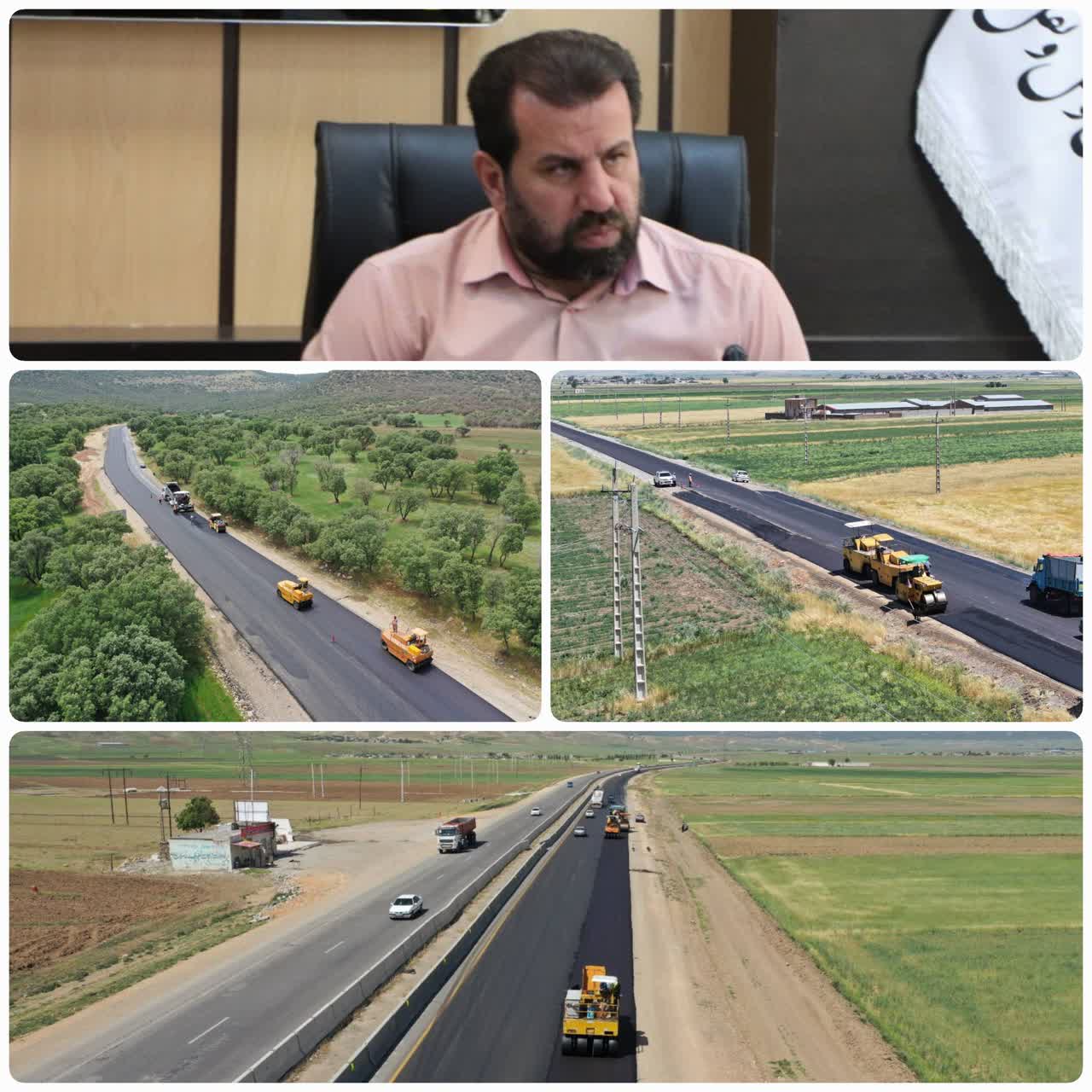 رکورد ۱۰ ساله عملیات آسفالتی در کرمانشاه شکسته شد