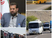 جابجایی بیش از دو میلیون مسافر توسط ناوگان حمل‌ و نقل عمومی استان کرمانشاه