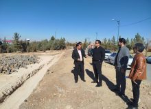 بازدید جعفر الفتی نیا از پروژه پست ۶۳/۲۰ کیلوولت شهرک صنعتی سنقر