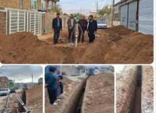 اجرای ۴ کیلومتر شبکه جمع‌آوری فاضلاب در گیلان‌غرب