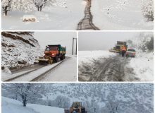 اجرای بیش از ۱۴ هزار کیلومتر‌باند عملیات نگهداری زمستانی