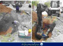 ۴ گِره بزرگ در شبکه آب شهر کرمانشاه باز شد