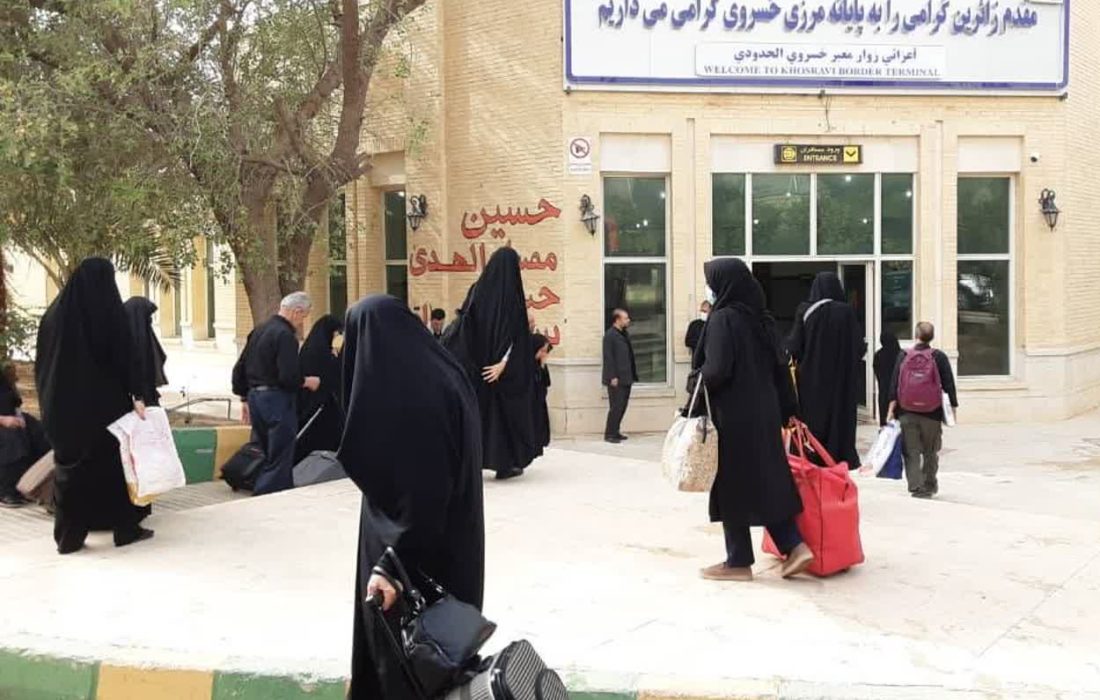 تردد بیش از ۳۰ هزار نفر از پایانه مرزی خسروی در ۱۰ روز نخست خردادماه
