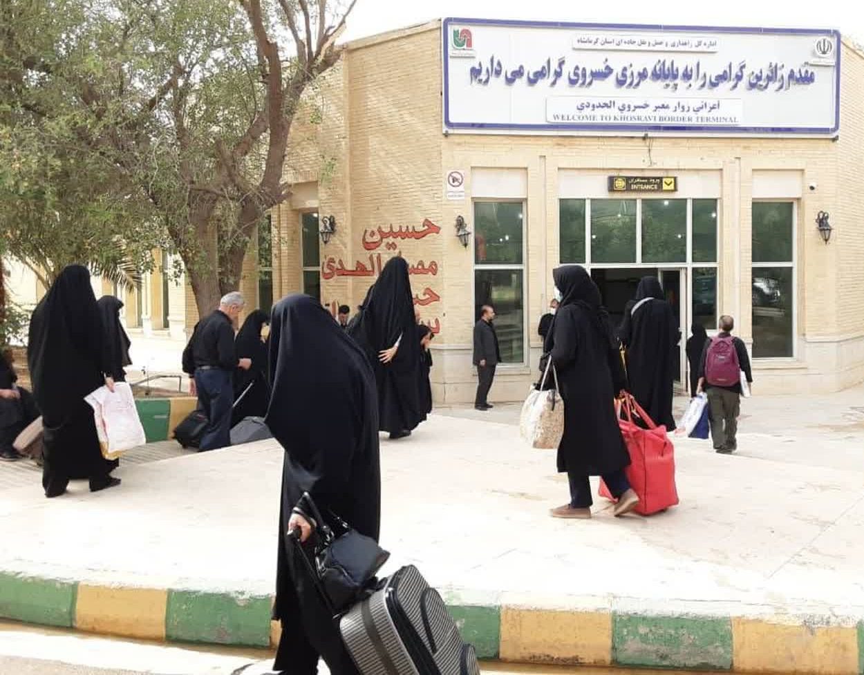 تردد بیش از ۳۰ هزار نفر از پایانه مرزی خسروی در ۱۰ روز نخست خردادماه