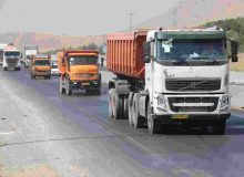 جابه‌جایی بیش از یک میلیون و ۱۶۸ هزار تن کالا از استان کرمانشاه